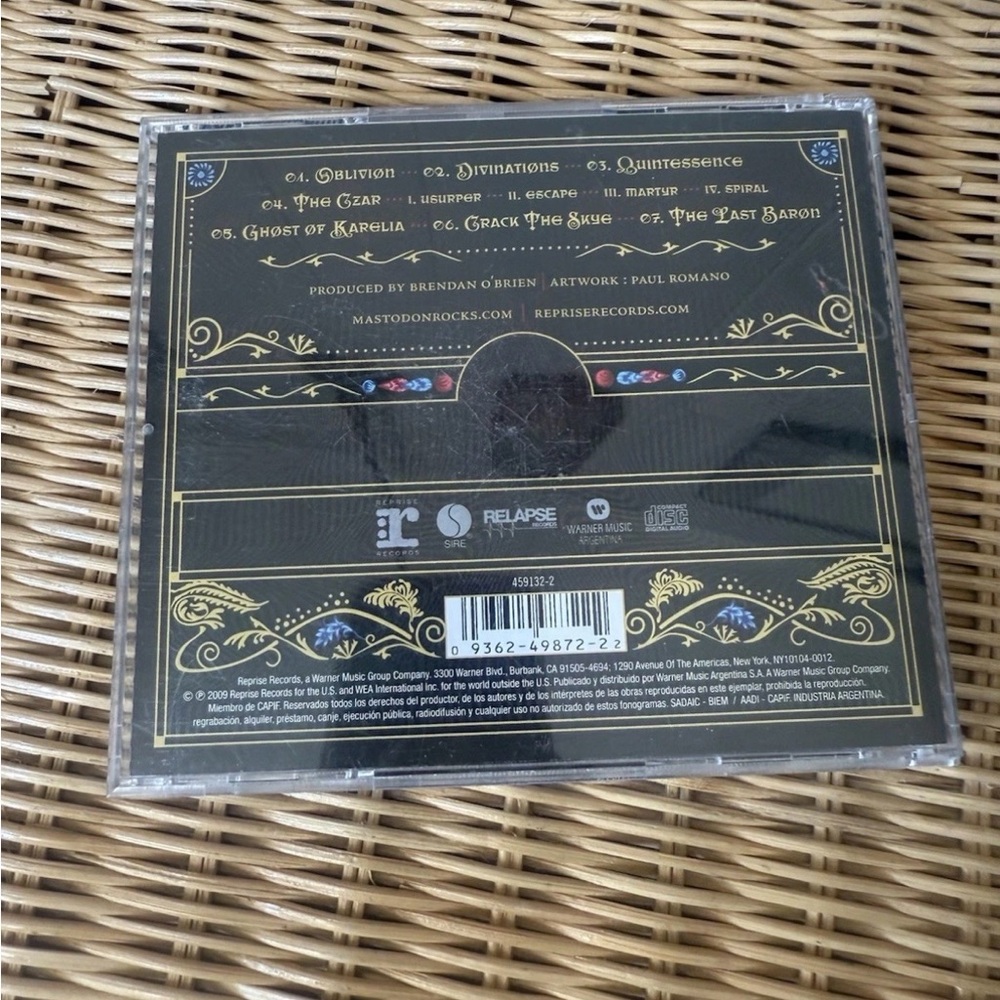 Mastodon – Crack the Skye CD 2009 Progressive Metal Album “Oblivion,” “The Czar” - Picture 2 of 3